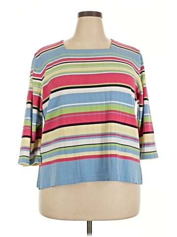 Alfred Dunner 3/4 Sleeve T-Shirt (view 1)