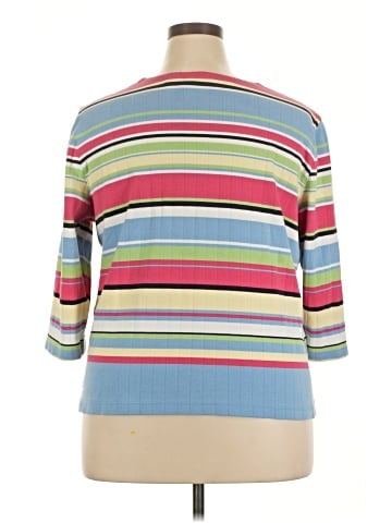 Alfred Dunner 3/4 Sleeve T-Shirt (view 2)