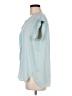 Pleione 100% Polyester Blue Short Sleeve Blouse Size M - photo 5