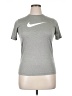 Nike 100% Polyester Silver Active T-Shirt Size XL - photo 1