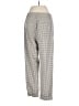 Banana Republic Houndstooth Ivory Casual Pants Size 4 - photo 2