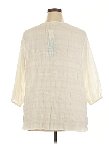 Market and Spruce 3/4 Sleeve Blouse (view 2)
