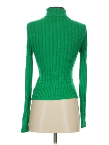 Olivaceous Turtleneck Sweater (view 2)