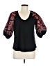 THML Black 3/4 Sleeve Top Size M - photo 1