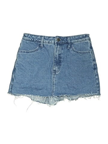 Show Me Your Mumu Denim Skirt (view 1)