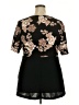 BLOOMCHIC Black Cocktail Dress Size 22 - photo 2