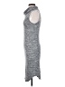 Leith Solid Gray Casual Dress Size S - photo 5