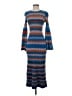 Simon Miller Stripes Blue Casual Dress Size XS (0) - photo 1