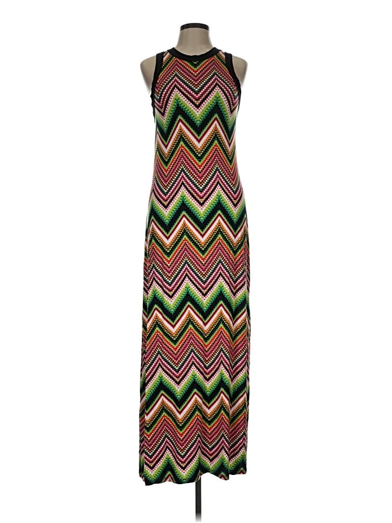 Pre-owned Karen Kane Casual Dress In Brown