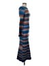 Simon Miller Stripes Blue Casual Dress Size XS (0) - photo 4