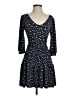 Kaileigh Polka Dots Blue Casual Dress Size XS - photo 1