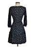 Kaileigh Polka Dots Blue Casual Dress Size XS - photo 2