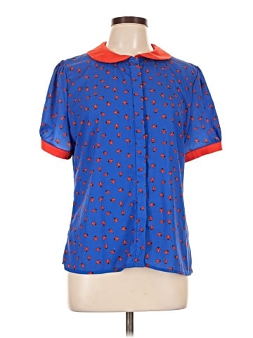 Lindy Bop Short Sleeve Blouse (view 1)