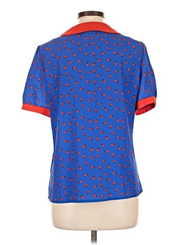 Lindy Bop Short Sleeve Blouse (view 2)