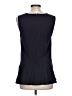 Ann Taylor 100% Polyester Black Sleeveless Blouse Size L - photo 2