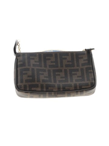 Fendi Coated Canvas Zucca Mini Pochette Bag (view 2)