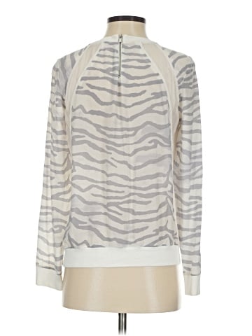 Rebecca Taylor Long Sleeve Silk Top (view 2)