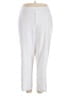 Ashley Stewart Solid White Casual Pants Size 30 - 32 Plus - photo 1