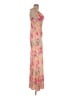 Assorted Brands 100% Polyester Floral Pink Cocktail Dress Size 9 - 10 - photo 4
