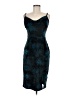 Derek Heart 100% Polyester Tie-dye Teal Cocktail Dress Size M - photo 1
