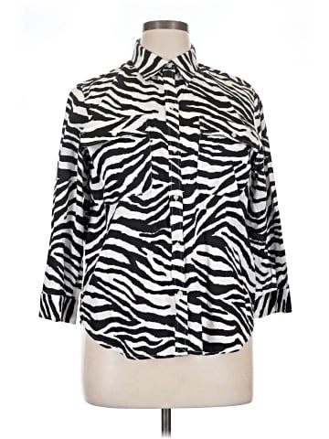 Lauren by Ralph Lauren 3/4 Sleeve Blouse (view 1)