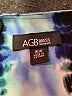 AGB Graphic Blue Casual Dress Size 16 - photo 7