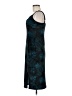 Derek Heart 100% Polyester Tie-dye Teal Cocktail Dress Size M - photo 5