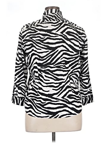 Lauren by Ralph Lauren 3/4 Sleeve Blouse (view 2)