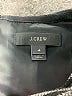 J.Crew Chevron-herringbone Black Cocktail Dress Size 4 - photo 7