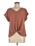 Olive and Oak Brown Short Sleeve Top Size M - photo 1