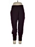 Athleta Solid Burgundy Active Pants Size L - photo 1