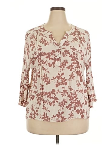 Fun2Fun 3/4 Sleeve Blouse (view 1)