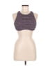 Athleta Plaid Purple Brown Tank Top Size Med - Lg (36B) - photo 1