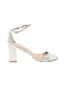 Stuart Weitzman 100% Leather Ivory Sandals Size 11 - photo 1