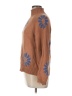 Unbranded Floral Brown Turtleneck Sweater Size L - photo 5