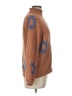 Unbranded Floral Brown Turtleneck Sweater Size L - photo 4