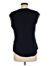 Calvin Klein Black Short Sleeve Top Size M - photo 2