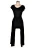 Un Deux Trois Solid Black Jumpsuit Size M - photo 1
