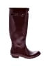 Hunter Burgundy Rain Boots Size 7 - photo 1