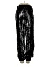 by the way. 100% Polyester Metallic Black Casual Pants Size XS - photo 1