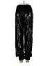 by the way. 100% Polyester Metallic Black Casual Pants Size XS - photo 2
