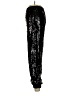 by the way. 100% Polyester Metallic Black Casual Pants Size XS - photo 5