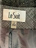 Le Suit 100% Polyester Tweed Gray Dress Pants Size 8 - photo 7