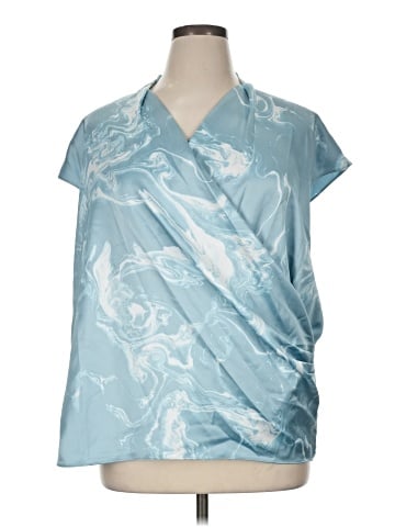 Alfani Short Sleeve Blouse (view 1)
