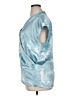 Alfani Blue Short Sleeve Blouse Size XL - photo 5