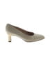 Stuart Weitzman Metallic Ivory Heels Size 11 - photo 1