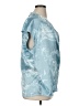Alfani Blue Short Sleeve Blouse Size XL - photo 4