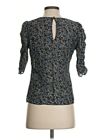 White House Black Market 3/4 Sleeve Blouse (view 2)