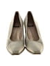 Stuart Weitzman Metallic Ivory Heels Size 11 - photo 2