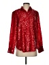 J.Crew Collection Red Long Sleeve Blouse Size 4 - photo 1